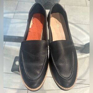 Aldo Classic Black Leather Loafers